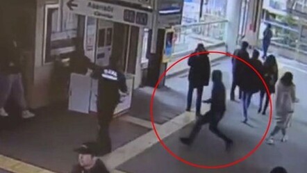 Marmaray İstasyonu'nda kadın güvenliğe bıçaklı saldırı! Şüpheli tutuklandı - gundem