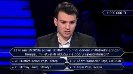 Kim Milyoner Olmak İster Berk Göktaş kimdir, mesleği ne? Milyoner'de 5 milyonluk soruyu açtıran Berk Göktaş'ın hayatı ve biyografisi - haberler
