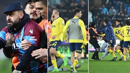 Olaylı Trabzonspor-Fenerbahçe maçının bilançosu ağır! Kim kaç maç ceza alacak? - spor