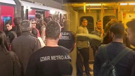 İzmir metrosunda dehşete düşüren anlar! Seferler gecikince makinisti dövmeye kalktılar - gundem