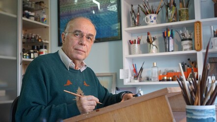 Usta sanatçı Savaş Çevik: Ressamlar hat sanatını kullandı! - kultur-sanat