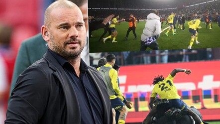 Hollanda'da Trabzonspor-Fenerbahçe kavgası! Eski Galatasaraylı Wesley Sneijder'den flaş yorum: