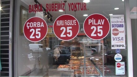 İstanbul'un göbeğinde enflasyona meydan okuyan lokanta! 3 çeşit yemek 75 lira - haberler