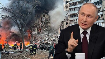 Rusya sabaha karşı Kiev'i vurdu! Saldırı alarmı 3 saat sürdü, yaralılar var - dunya