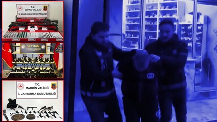 63 ilde kaçak silah operasyonu: 852 silah ele geçirildi, 966 şüpheli işlem yapıldı - ekonomi