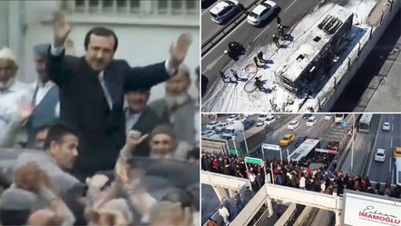 Bir zamanlar İstanbul... Erdoğan mitingde izletti - gundem