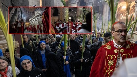 Dallar Bayramı Kudüs'te Müslüman ailelerin koruduğu kilisede kutlandı! - kultur-sanat