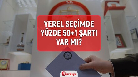 Yerel seçimde 50+1 şartı var mı? 31 Mart 2024 seçimlerinde belediye başkanı olmak için yüzde 50+1 oy olmak şart mı? - haberler