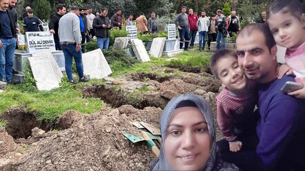 Katliam gibi kazada ölen 6 kişilik aileye son görev: Ecrin ve annesi aynı mezara gömüldü - gundem