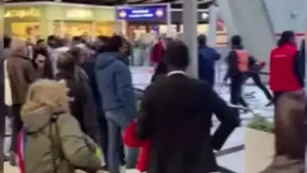 PKK yandaşları Fransa'da havalimanını birbirine kattı - dunya