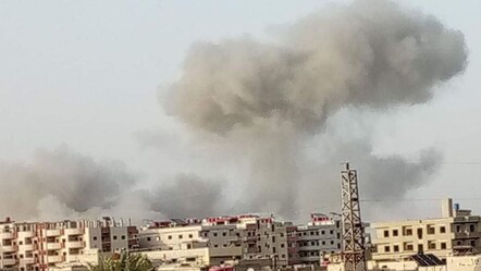 İsrail Golan Tepeleri'nden Suriye'ye saldırdı! Yaralılar var - dunya