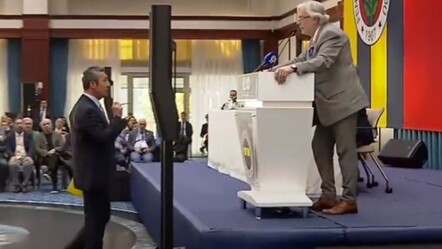 Fenerbahçe Yüksek Divan Kurulu'nda gerginlik! Ali Koç yerinden kalktı - spor