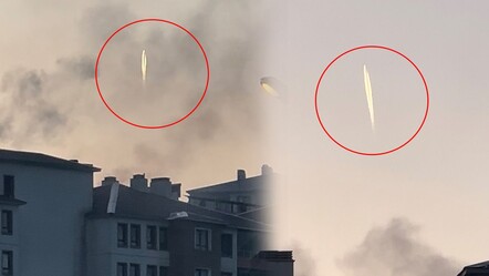 İftar vaktinde çıktı, sarı ışık saçtı! Hakkari semalarında gizemli cisim - gundem