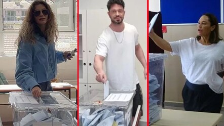 Ünlüler 31 Mart 2024 Mahalli İdareler Seçimleri için sandık başına koştu - politika