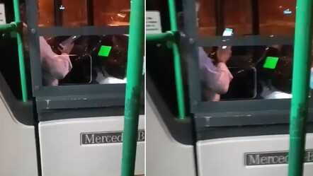 Şeritten çıktı yine de telefonu elinden bırakmadı! İETT şoförünün skandal görüntüleri kamerada - gundem