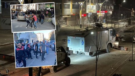 Van'ı kaybeden DEM, 6 ili karıştırdı! Polis DEM Parti ve PKK sempatizanlarına müdahale etti - gundem