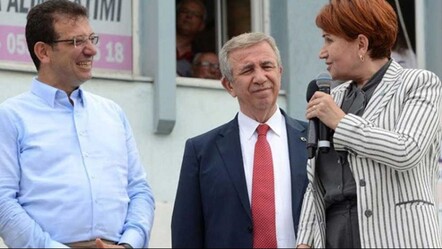 Akşener İmamoğlu ve Yavaş'ı topa tuttu!