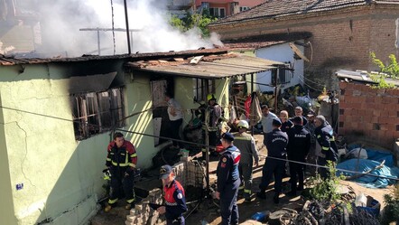 Evde yalnız bırakılan 2 yaşındaki bebek yangında öldü - gundem