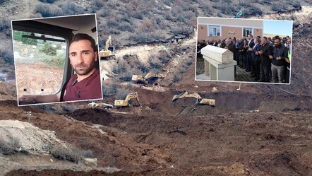 İliç'te 53 gün sonra cansız bedenine ulaşılan madenci son yolculuğa uğurlandı - gundem