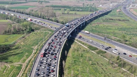 35 milyon yola çıktı, 100 milyar liralık trafik yoğunluğu - gundem