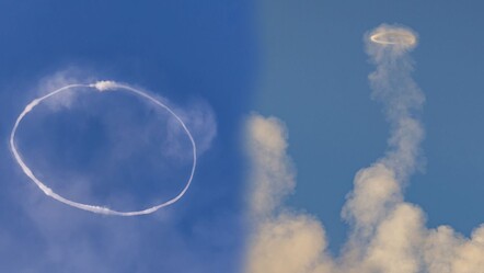 Etna Yanardağı'nda ilginç görüntüler! Halka şeklinde dumanlar püskürttü - dunya