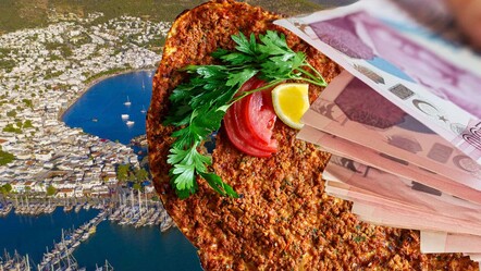 Bodrum'da lahmacun-ayran ikilisinin enflasyonu yüzde 100'ü buldu - ekonomi