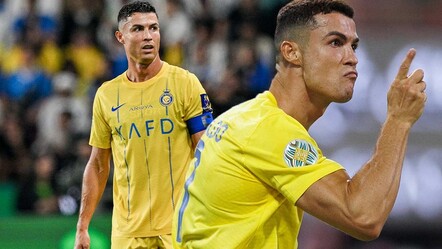 Cristiano Ronaldo'yu hiç böyle görmediniz! Sahada terör estirdi! Rakibini tek eliyle dövdü, hakeme el kaldırdı - haberler