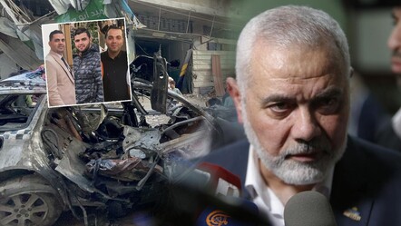 İsrail, Hamas liderinin ailesini hedef aldı! Heniyye'nin 3 oğlu ve 2 torunu şehit oldu - haberler