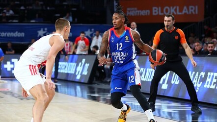 THY EuroLeague'de Play-In'i garantiledi! A. Efes Sırp rakibi Kızılyıldız'ı farklı yendi - spor