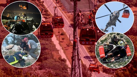 Antalya'da 23 saatlik teleferik operasyonu! 1 kişi öldü, 10 kişi yaralandı, 174 kişi kurtarıldı - gundem