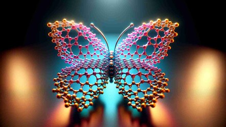 Kelebek şeklindeki nanografen, bilgi işlem malzemelerine yenilik getiriyor! - teknoloji