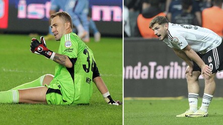 Beşiktaş'a sakatlık şoku! Semih Kılıçsoy ve Mert Günok'tan kötü haber geldi - spor