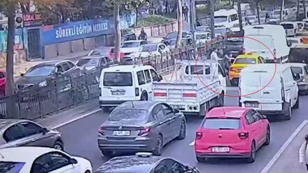 Sarıyer'de taksiciyi 5 yerinden bıçaklayarak öldürmüştü: Yakalanma anı kameralarda - gundem