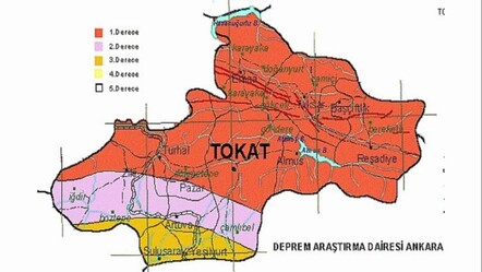 Tokat’ın fay hattı üzerinde 4 ilçesi bulunuyor: Niksar, Pazar, Reşadiye, Erbaa - haberler