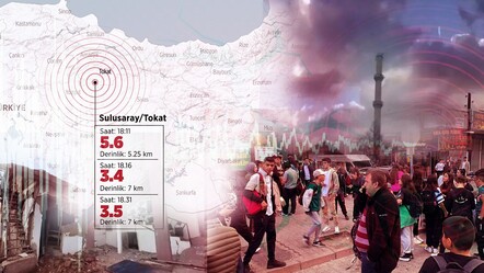 Tokat'ta 5,6 büyüklüğünde deprem! Çorum, Ordu, Kırşehir, Samsun, Kayseri ve Ankara'da hissedildi - guncel