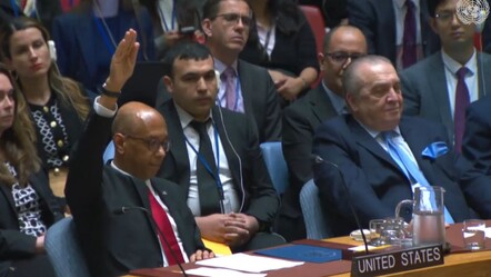 ABD, Filistin'in BM'ye tam üyelik talebini veto etti! - dunya