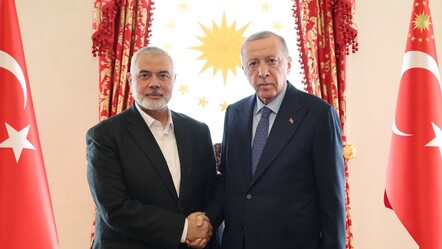 Cumhurbaşkanı Erdoğan, Hamas lideri Heniyye ile İstanbul'da görüştü! İşte ilk açıklama - dunya