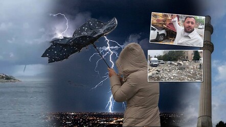 Yurdun dört bir yanında fırtına etkili oluyor! Metrekareye 50 kilogram yağış düştü, yaralılar var - gundem