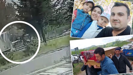 Genç çift ölüme böyle gitti: Dehşete düşüren kaza kamerada - gundem
