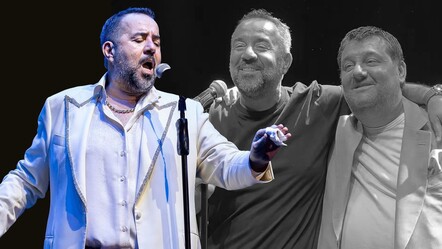 İşte Ata Demirer'in kardeşi Cenk! Konserde sahneye çıktı - kultur-sanat