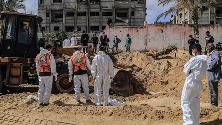 BM, çağrı yaptı: Gazze'deki toplu mezarlar soruşturulsun - dunya