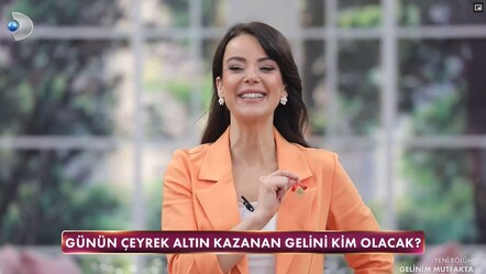 Gelinim Mutfakta 22 Nisan birincisi ve çeyrek altın sahibi gelin Burçin oldu - haberler
