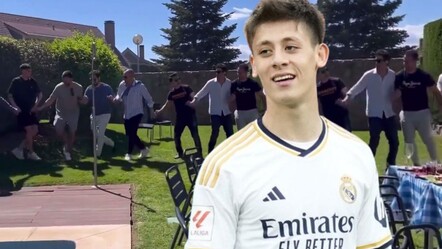 Real Madridli futbolcular Türk halayı çekti! Arda Güler takım arkadaşlarına mangal partisi verdi - spor