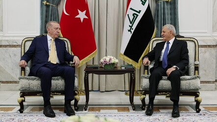 Erdoğan'dan 12 yıl sonra kritik ziyaret! Terörle mücadelede Irak’a desteğe hazırız - dunya