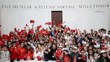 TBMM Başkanı Numan Kurtulmuş koltuğunu 6. sınıf öğrencisi Aysima'ya devretti - gundem