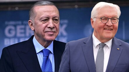 Cumhurbaşkanı Erdoğan yarın Almanya Cumhurbaşkanı Steinmeier ile bir araya gelecek - dunya