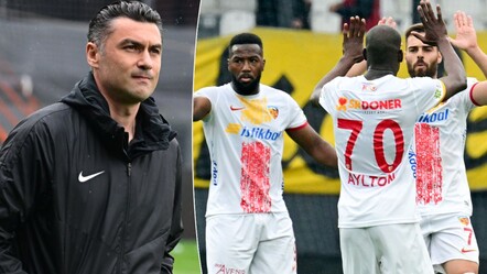 Burak Yılmaz İstanbul'dan zaferle ayrıldı! Kayserispor 3 puanı 2 golle aldı - spor