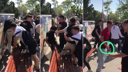 Okul çıkışı değil, meydan muharebesi! Öğrencilerin 'topa ayakla vurdun' kavgası akıllara durgunluk verdi - guncel