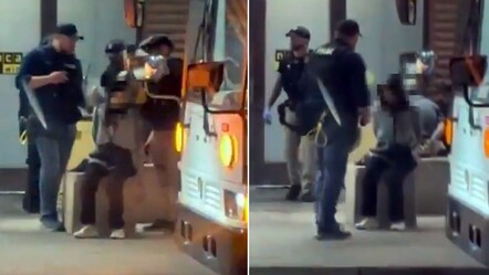 ABD polisi, Filistin'e destek gösterisine katılan kadının başörtüsünü zorla çıkarttı - dunya