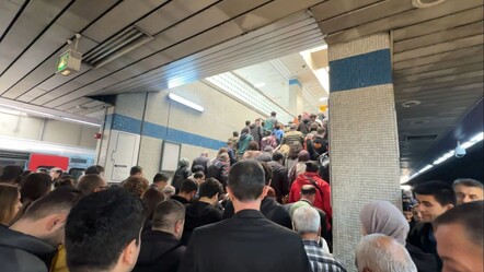 Ankara'da kuvvetli yağış nedeniyle metro seferlerinde aksama yaşandı - gundem